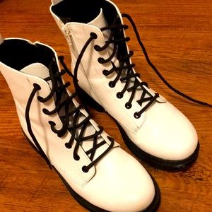 White boots
